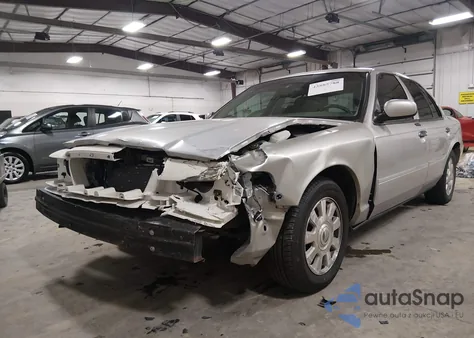 2003 Mercury Grand Marquis Ls from USA, damaged, VIN 2MEFM75W13X687482